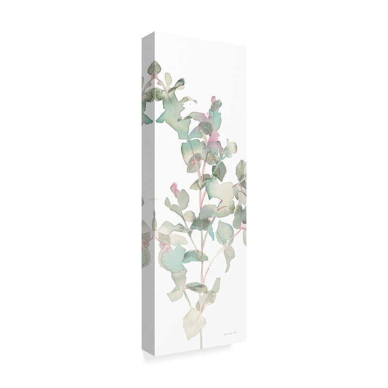 Danhui Nai 'Eucalyptus II White Crop' Canvas Art
