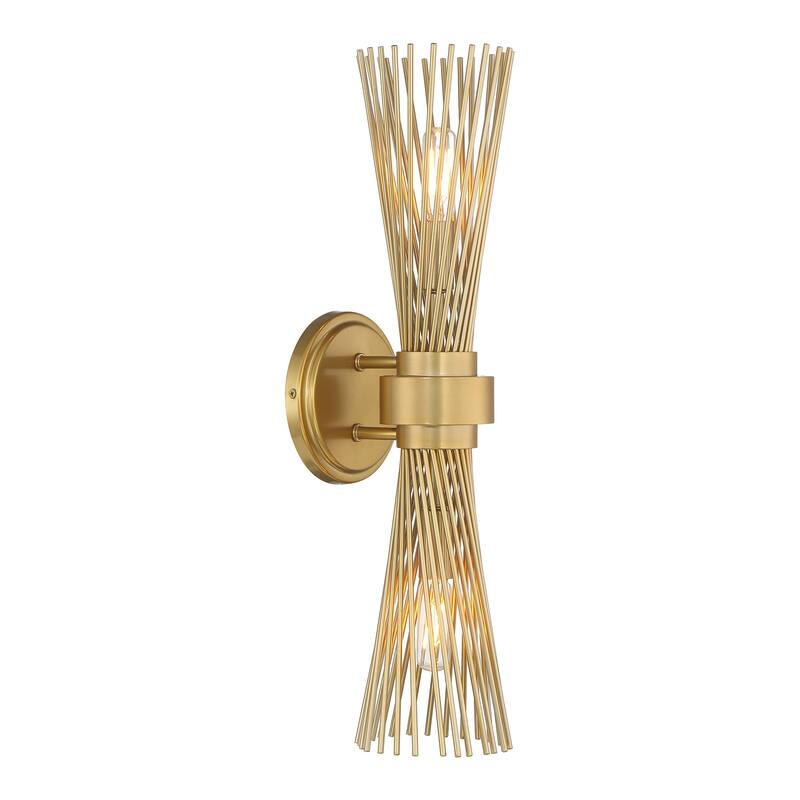 Savoy House 9-9603-2 Longfellow 2 Light 20" Tall Bathroom Sconce