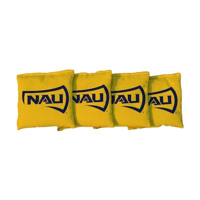 Northern Arizona University Lumberjacks Yellow Cornhole Bags