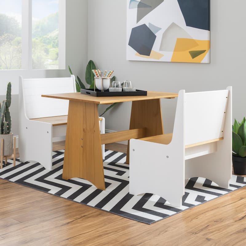 Linon Beatty Rustic Small Back Dining Rest