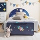 preview thumbnail 17 of 31, Costway Kids Upholstered Storage Ottoman Bench Versatile Toy Chest - See Details