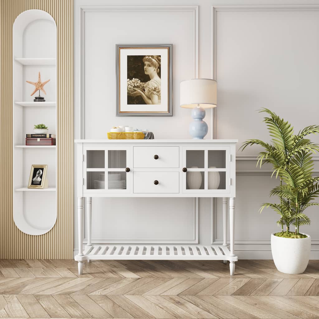 Modern Sideboard Buffet Storage Cabinet For Living Room