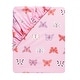 preview thumbnail 3 of 3, Bedtime Originals Magic Garden Pink/Lavender Butterfly Fitted Crib Sheet