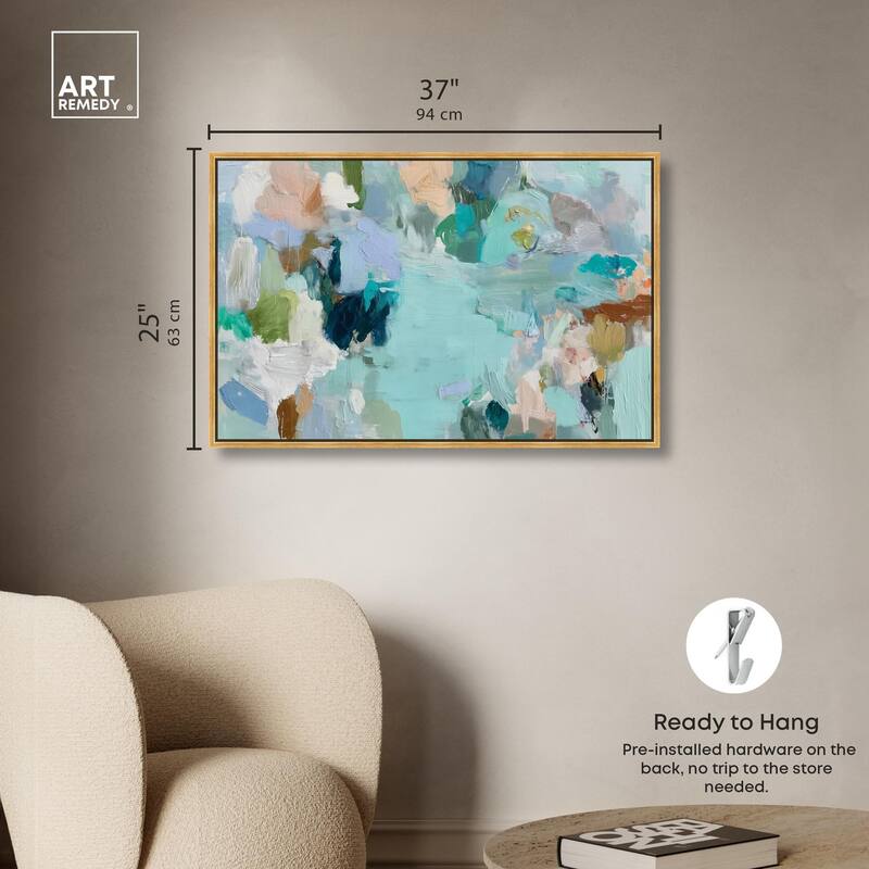 Layers of Feeling I Canvas by Art Remedy