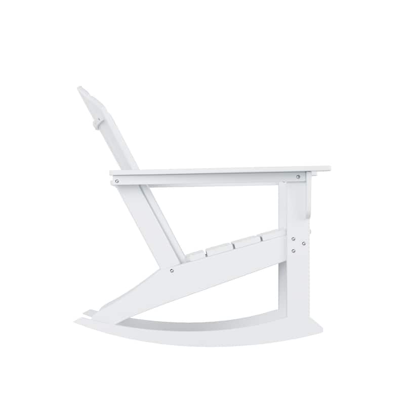 Laguna Hdpe All Weather Outdoor Patio Rocking Chair