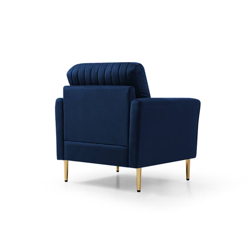 Velvet Accent Chair Living Room Chair Set of 2