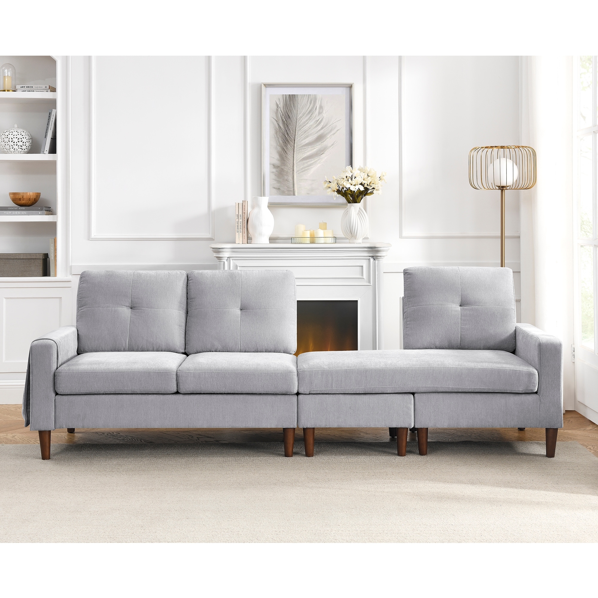 80 inch new arrivals sectional sleeper sofa