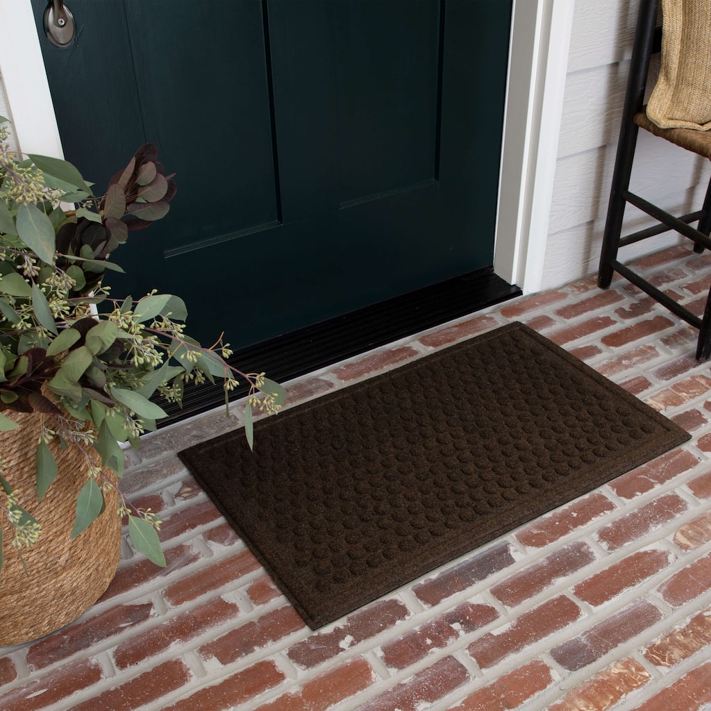 Mohawk Home Dots Impressions All Weather Recycled Rubber Door Mat