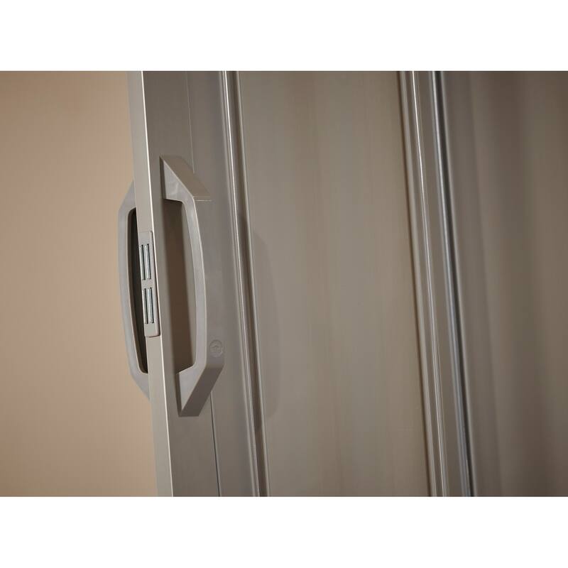 Spectrum Sienna Grey PVC 36-inch Folding Door - Grey