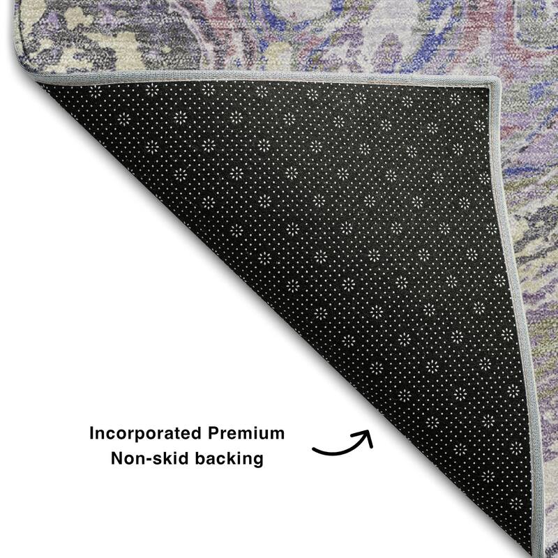 Premium Washable Super Soft Abstract Flow Mayfield Rug