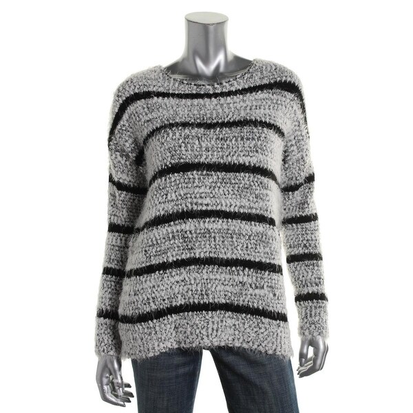 calvin klein fuzzy sweater
