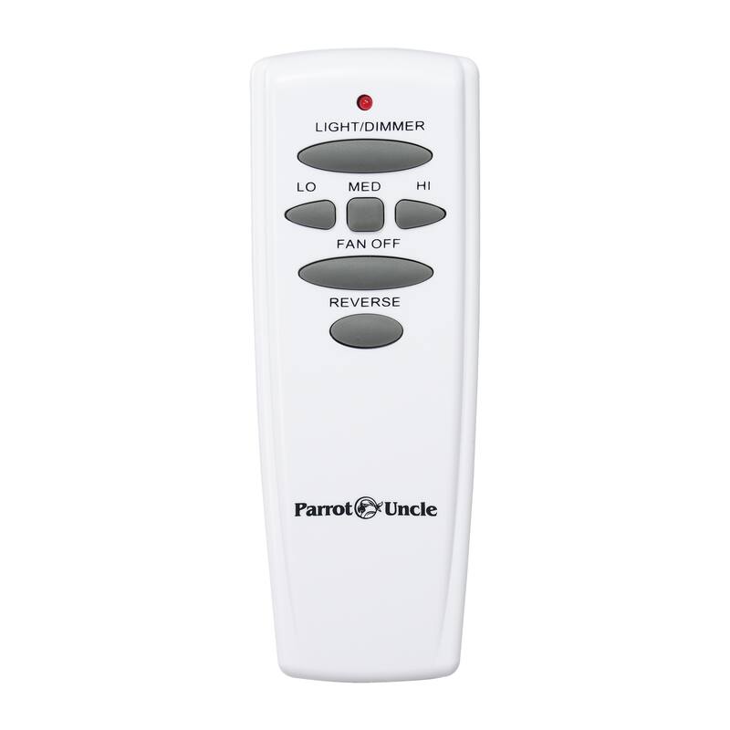 White 3-Speed Ceiling Fan Remote Control