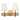 Nevis 2-Light Bath - French Gold