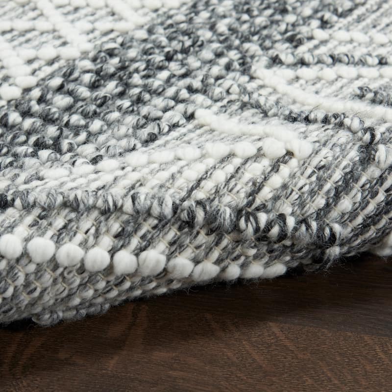 New Concept Washables Flat Woven Boho Geometric Moroccan Area Rug
