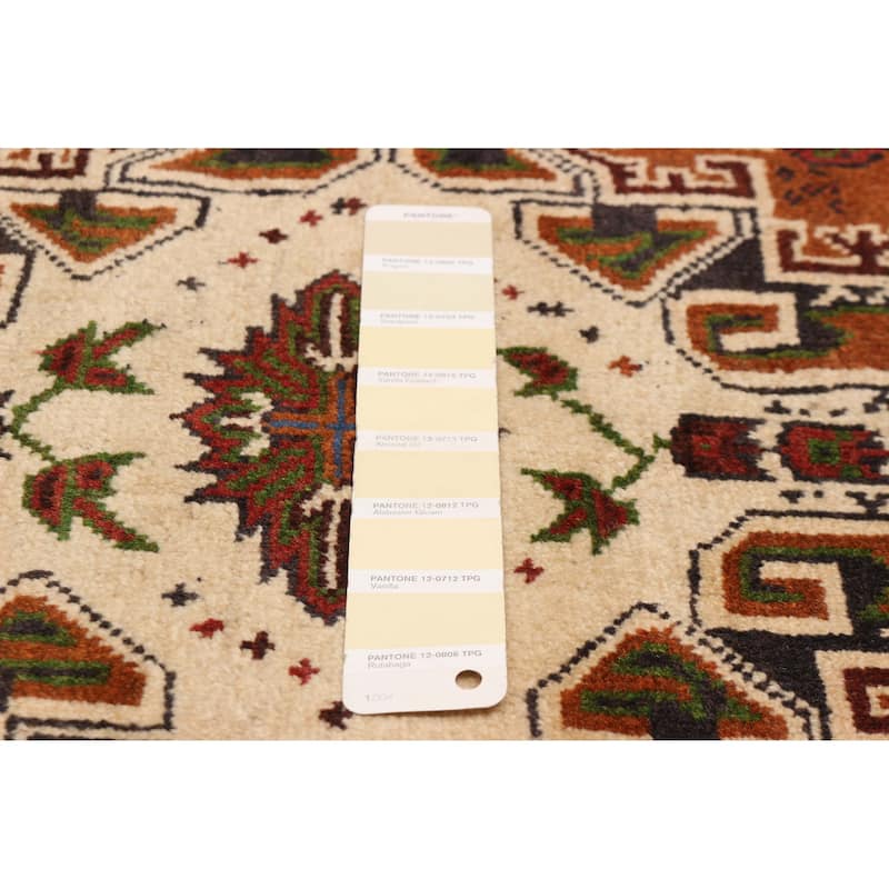 Teimani Cream Rug 3'11" x 6'3" - 3'11 x 6'3