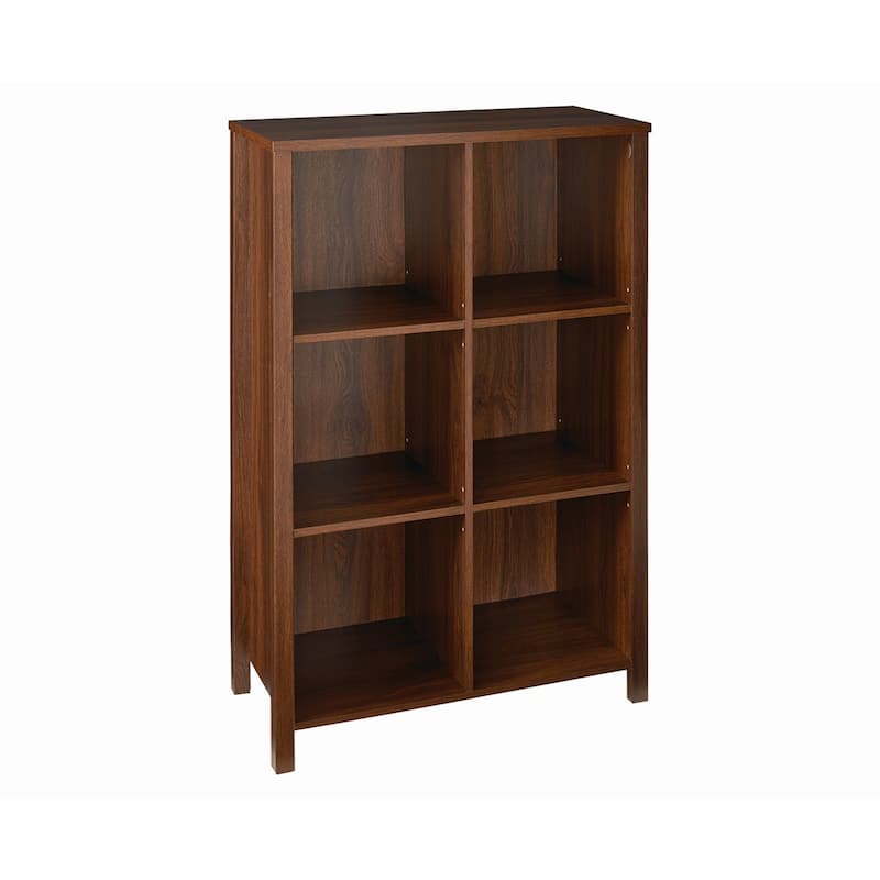 ClosetMaid Premium Adjustable 6-Cube Organizer - Cherry