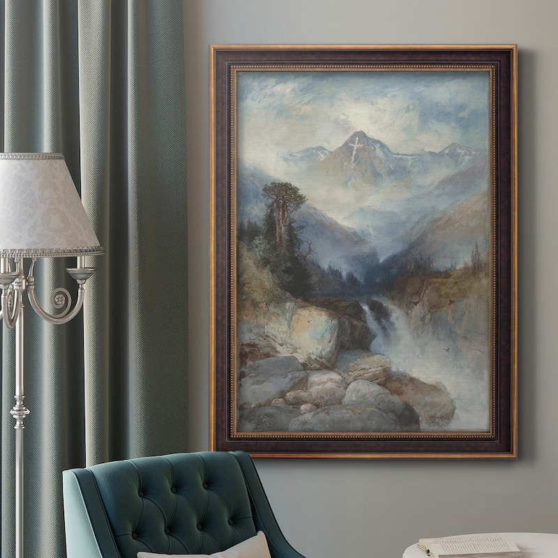 Mountain of the Holy Cross Premium Framed Canvas- Ready to Hang