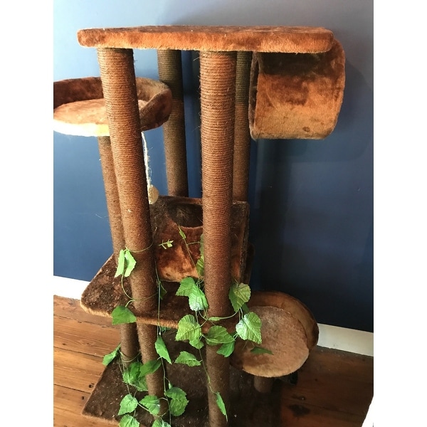 cat tree kitty mansions