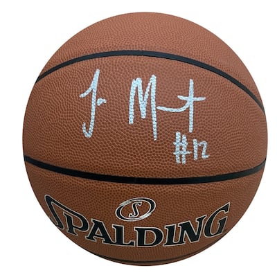 JA Morant Memphis Grizzles Autographed Signed Basketball Beckett Authentication BAS COA - 8'6" x 11'6"
