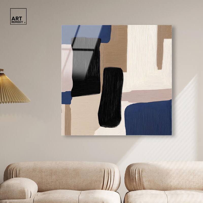 Blue Quietude I Acrylic by Art Remedy, Ready to Hang