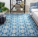 preview thumbnail 1 of 8, SAFAVIEH Handmade Four Seasons Catrina Floral Rug 5' x 7' - Blue - Rectangle
