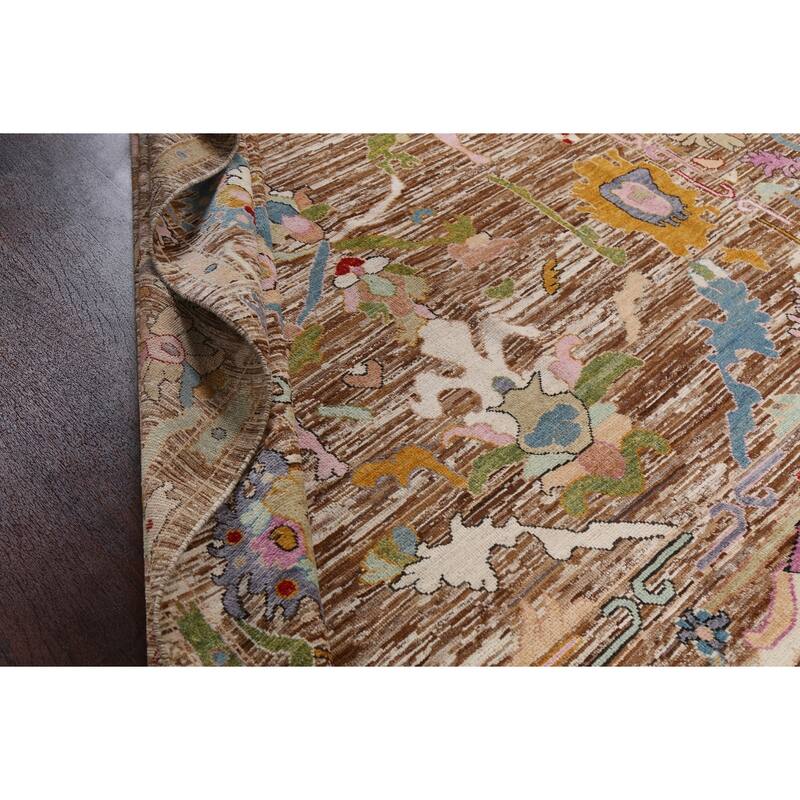 Vegetable Dye Traditional Ziegler Oriental Area Rug Wool Hand-knotted - 8'2" x 9'9"