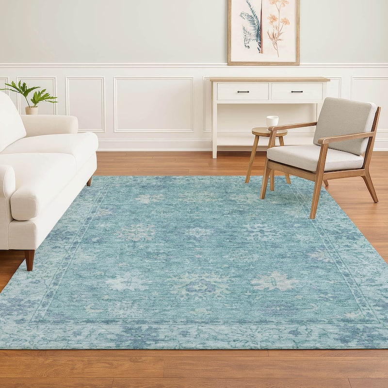 Premium Washable Super Soft Traditional Caply Mayfield Rug