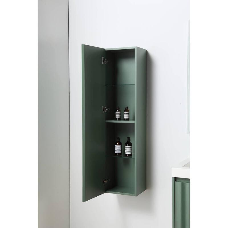 Blossom Positano 24" Floating Vanity with Sink & Side Cabinet