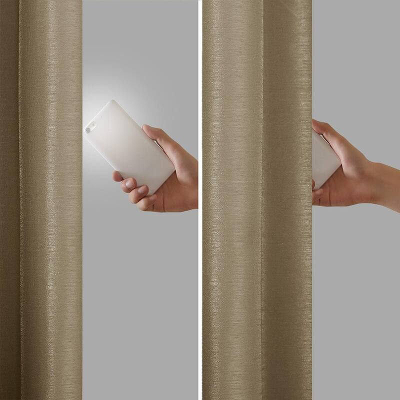 Twist Tab Total Blackout Window Curtain Panel