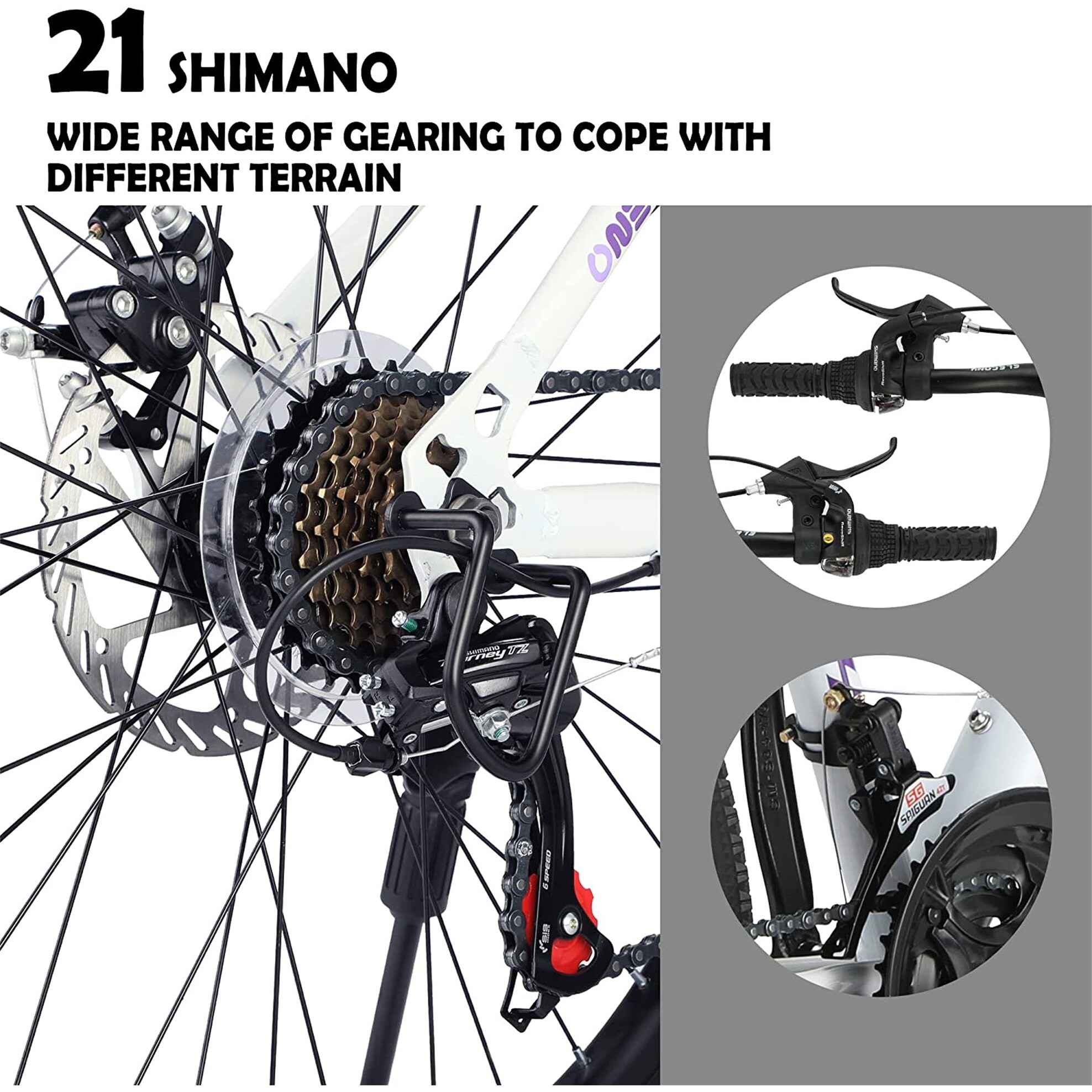 Mountain Bike for Teenagers Girls Women Shimano 21 Speeds Bed Bath Beyond 37320948