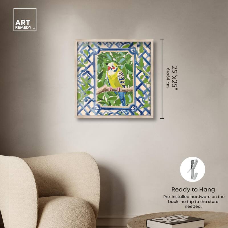 Garden Gate I Shadowbox by Art Remedy