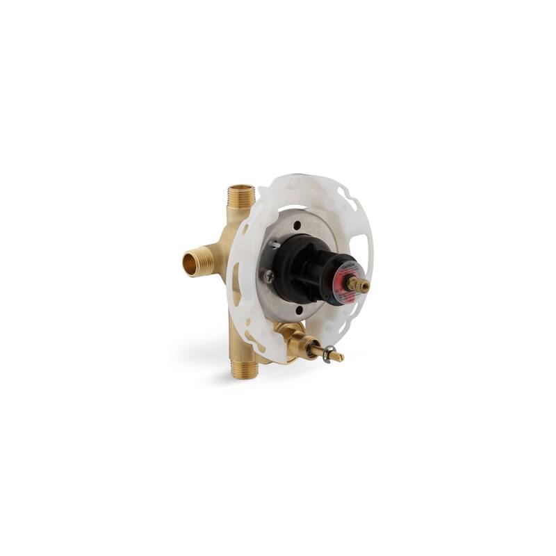 Kohler Rite-Temp 1/2" Pressure-Balancing Valve with Push-Button Diverter