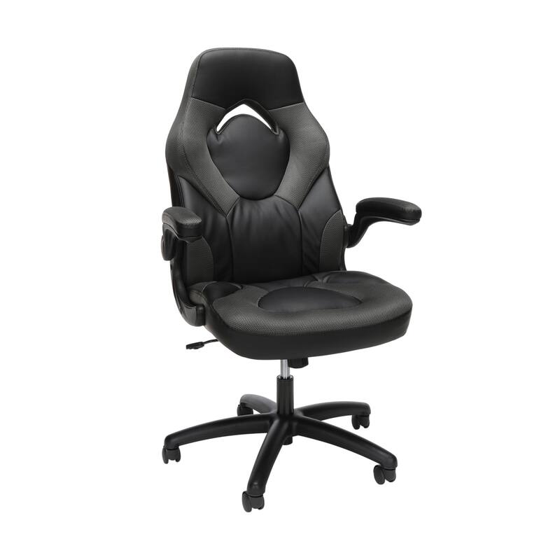 RESPAWN 3085 Ergonomic Gaming Chair, High Back PC Computer Desk Office Chair, Flip-up Arms - Grey