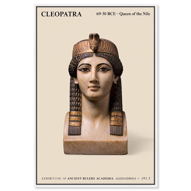 Queen of Egypt Canvas by Art Remedy - White - 10" x 15"