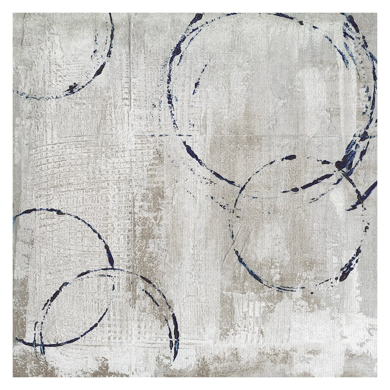Blue Impression by Tava Studios Canvas Art Print