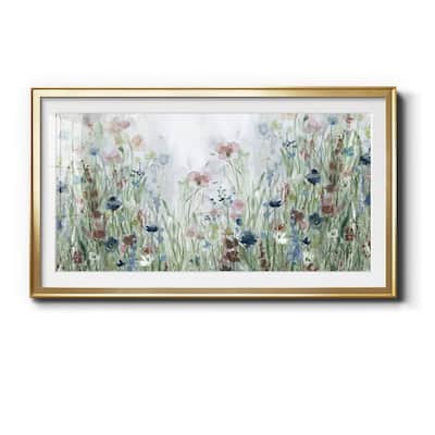 Wildflower Fields- Premium Gallery Framed Print - Ready to Hang