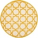 preview thumbnail 88 of 183, SAFAVIEH Handmade Cambridge Trudie Geometric Wool Rug 6' Round - Ivory/Gold - Round