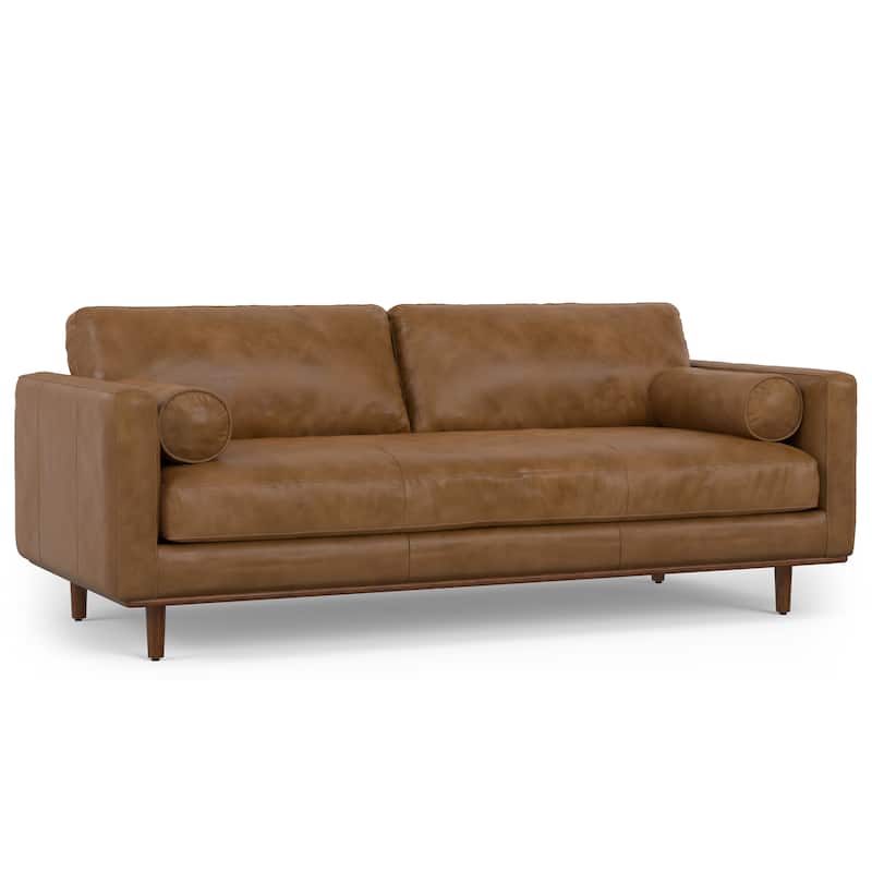 WYNDENHALL Brixley 89 inch Wide Mid-Century Modern Sofa - 88.8" W x 38.25" D x 34" H 
