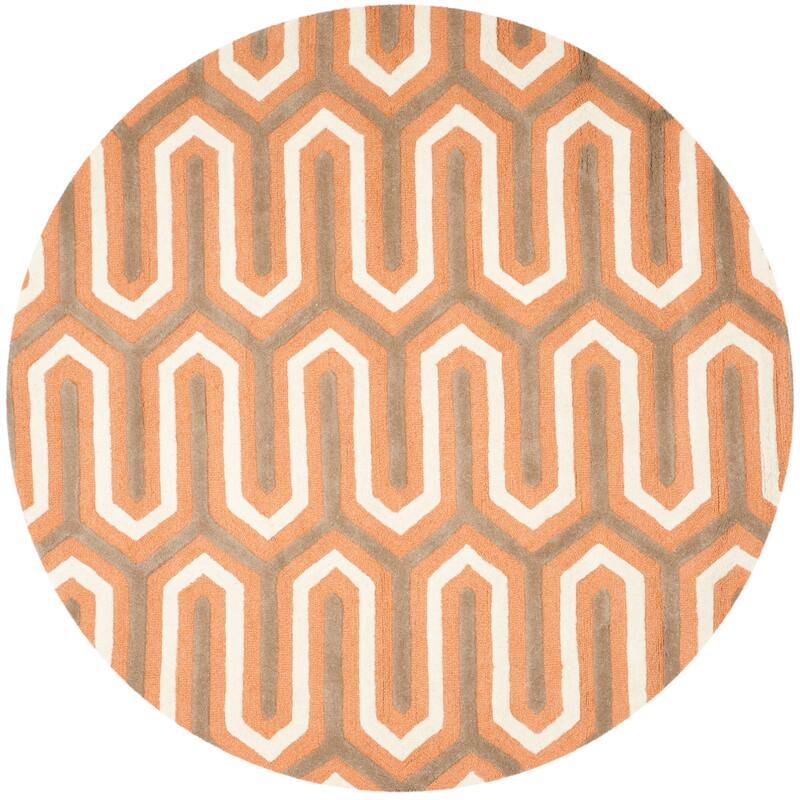 SAFAVIEH, Handmade Cambridge Faiza Modern Moroccan Wool Rug