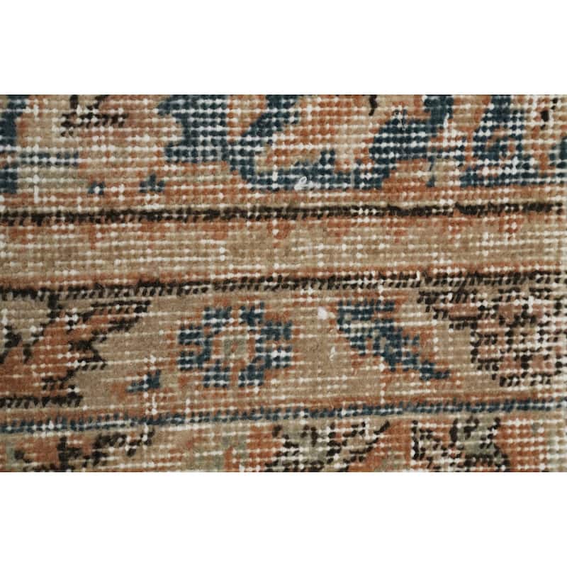 Hand Knotted Oriental 100% Wool Carpet Traditional All-Over Oranges & Rust Mahal Area Rug - 15' 10'' X 8' 7''