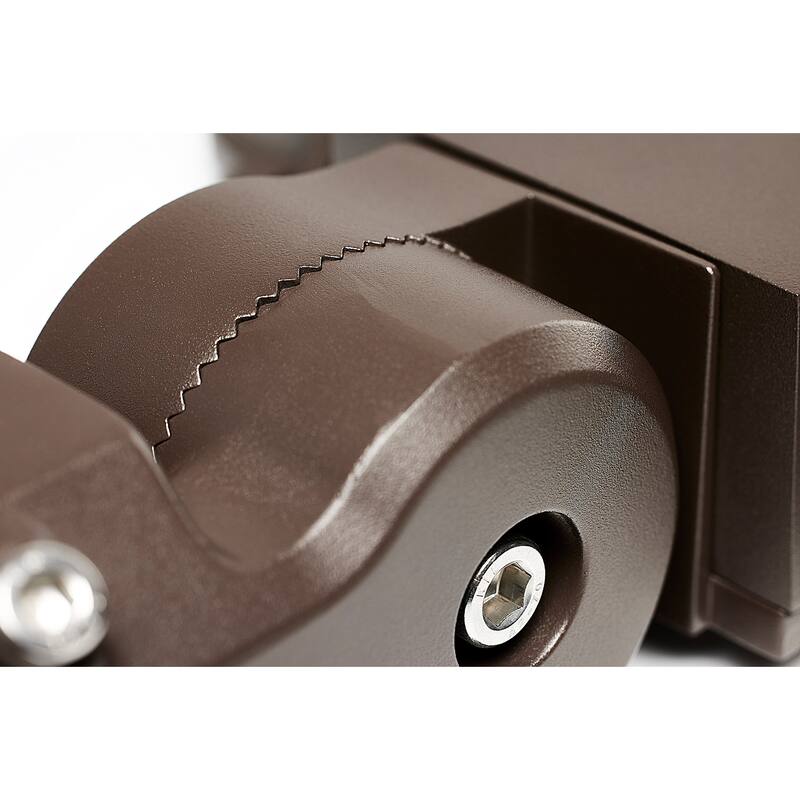 LED Area Light Type IV 300W Bronze Finish 5000K 120-277V