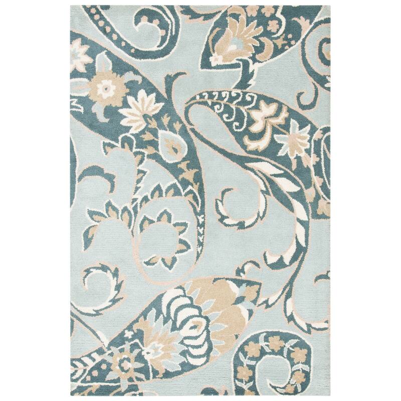 SAFAVIEH Handmade Wyndham Dragana Modern Wool Rug