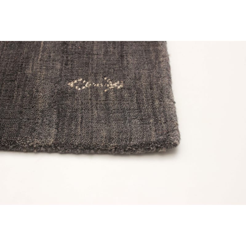 Kashkuli Gabbeh Grey Rug 4'7" x 6'5" - 4'7 x 6'5
