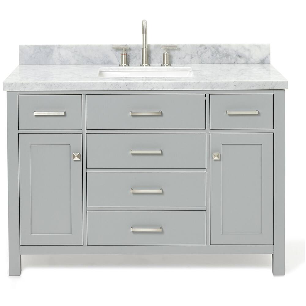 Ariel H049SCWRVO Bristol 49" Free Standing Single Rectangular Basin