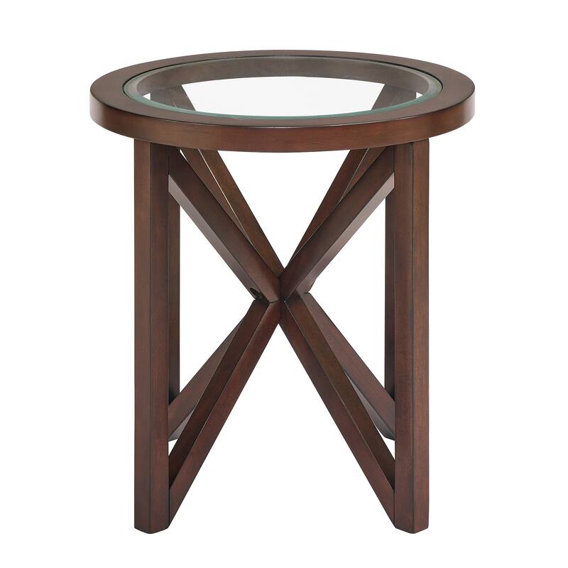 Modern simple glass coffee table