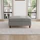 Large Corduroy Ottoman