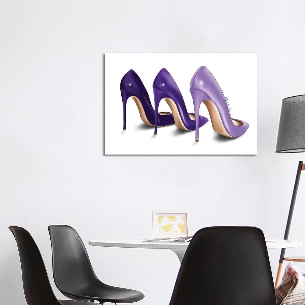 iCanvas "Purple Shades" by Elza Fouche Canvas Print