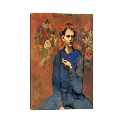 iCanvas "A Boy with Pipe" by Pablo Picasso Canvas Print