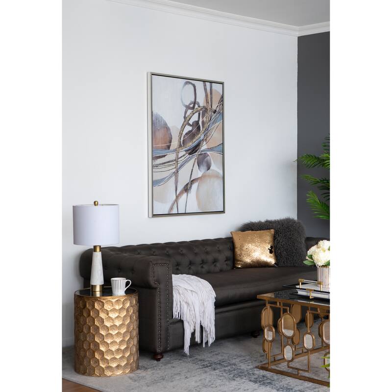 35.4x47.2x1.5" Rectangle Abstract Watercolor Oil Painting