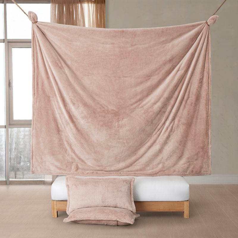 Frosted Cupcakes - Coma Inducer® Oversized Comforter Set - Pink Velvet